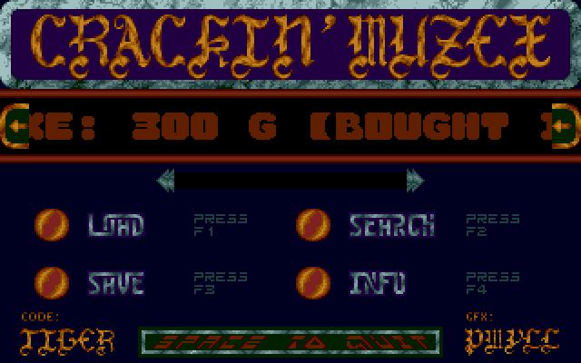 Crackin' Muzex atari screenshot